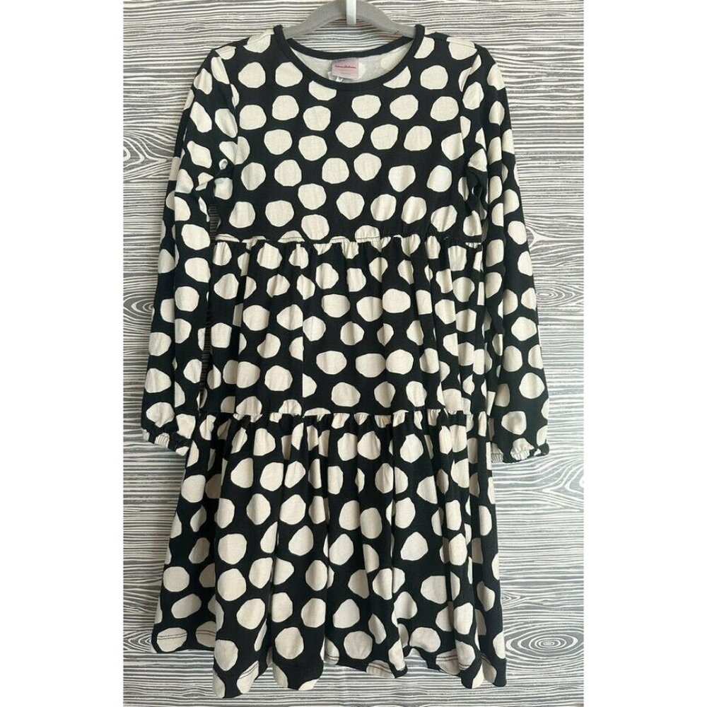 Hanna Black & White Dot Dress VGUC